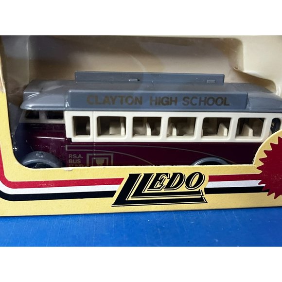 LLEDO 1932 AEC Single Decker Bus Clayton Highschool Brown London - Picture 2 of 7